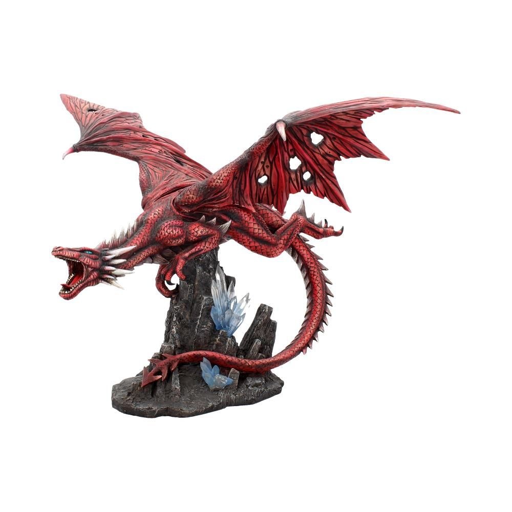 Nemesis Now - Fraener's Wrath Large Figurine - Dragon - Red
